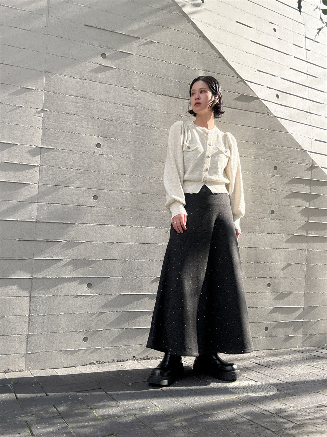 skirt with rhinestones