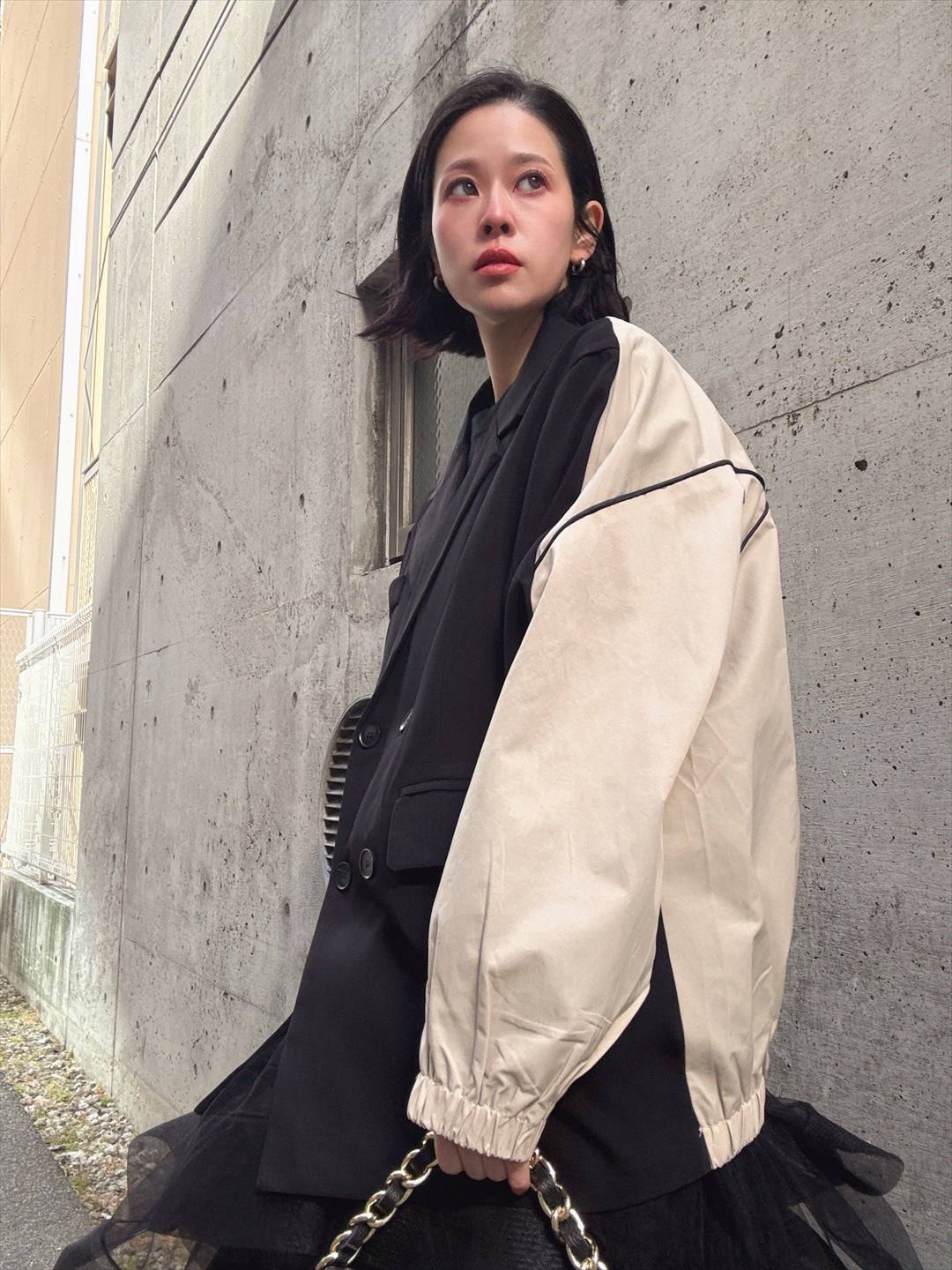 bicolor Jacket