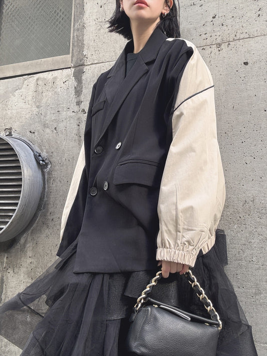 bicolor Jacket