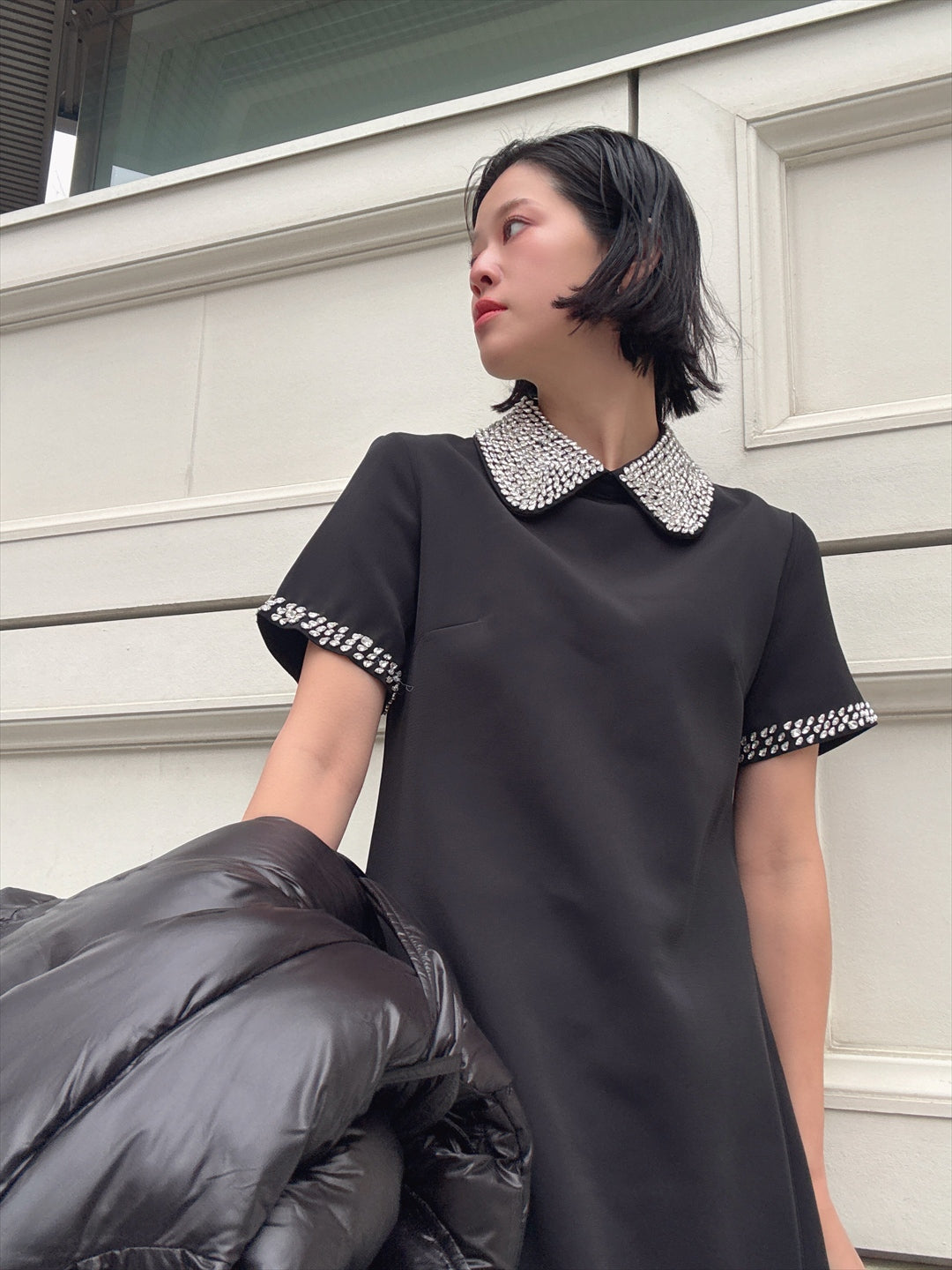 bijou frills one piece