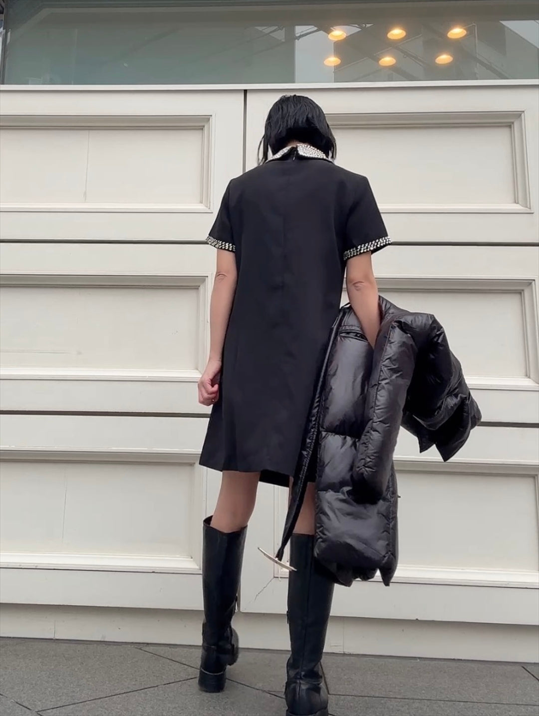 bijou frills one piece