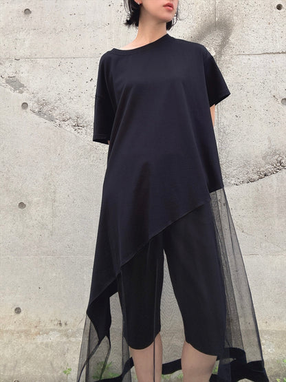 tulle docking asymmetry Tshirt