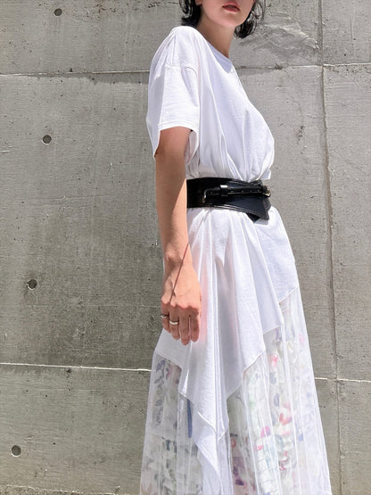 tulle docking asymmetry Tshirt