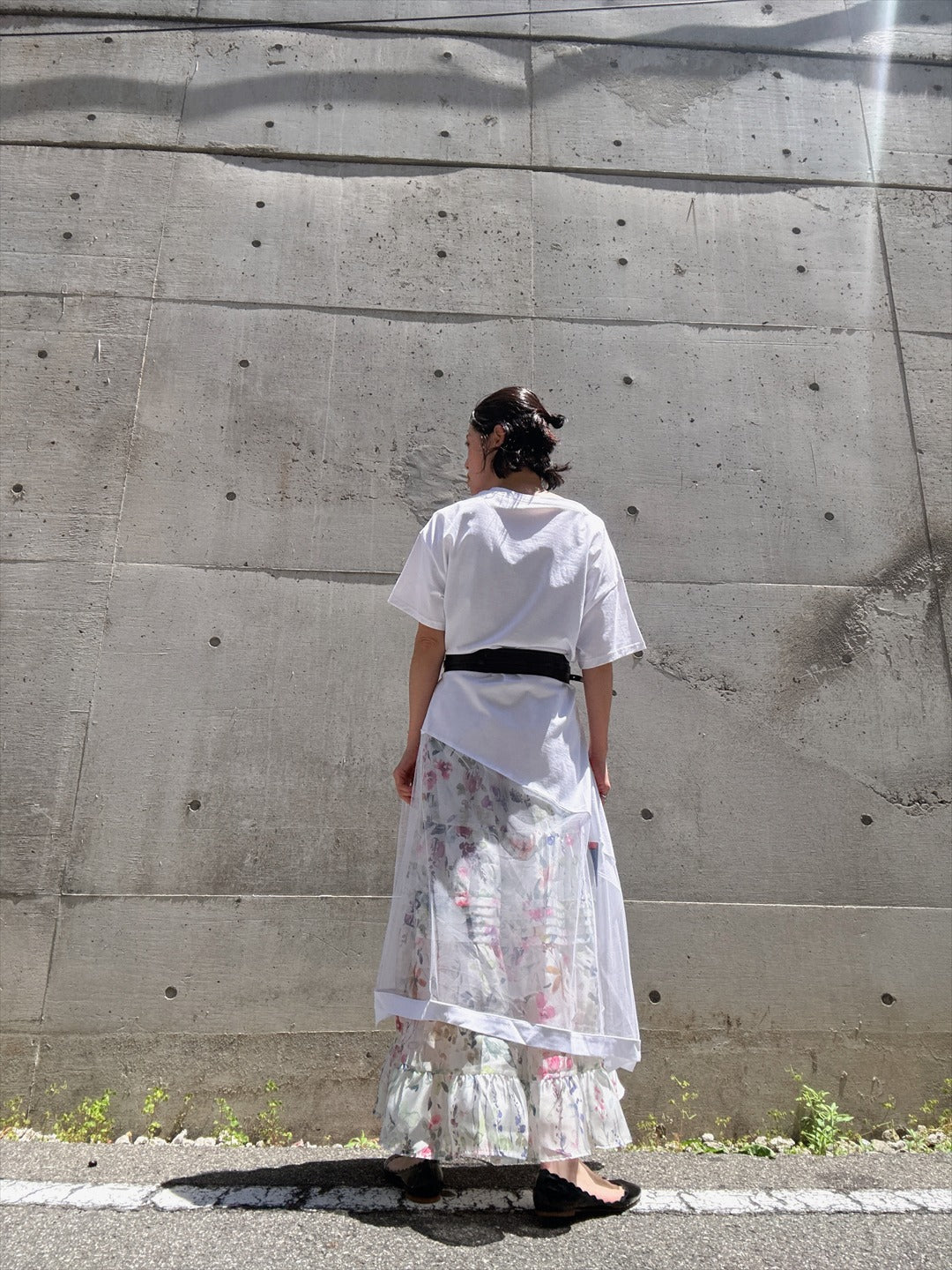 tulle docking asymmetry Tshirt