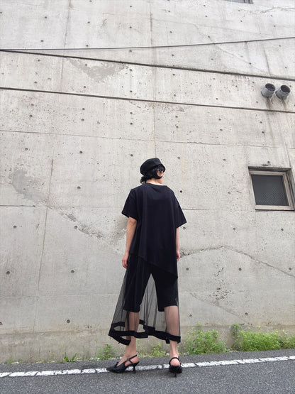 tulle docking asymmetry Tshirt
