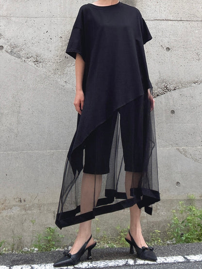 tulle docking asymmetry Tshirt