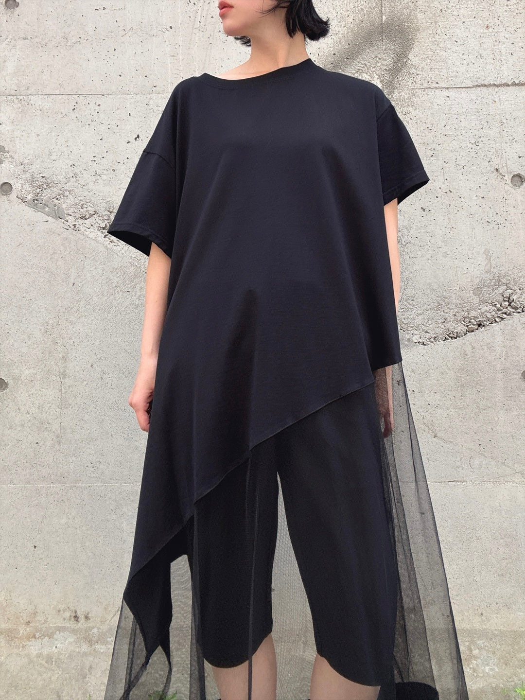 tulle docking asymmetry Tshirt