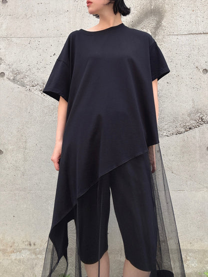 tulle docking asymmetry Tshirt