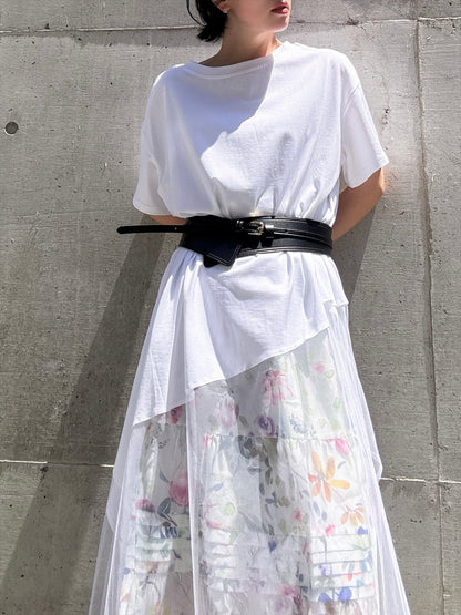 tulle docking asymmetry Tshirt