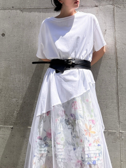 tulle docking asymmetry Tshirt