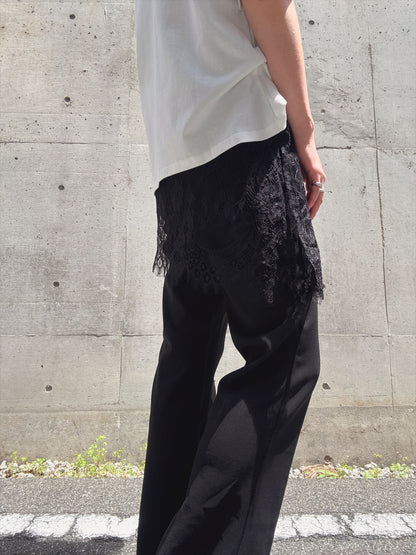 lace docking pants　