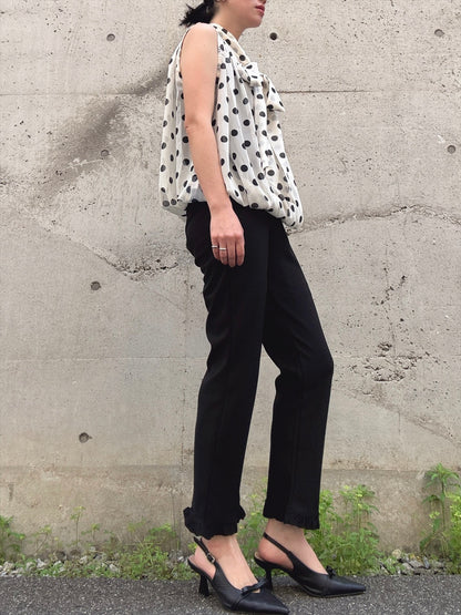 hem frillp pants