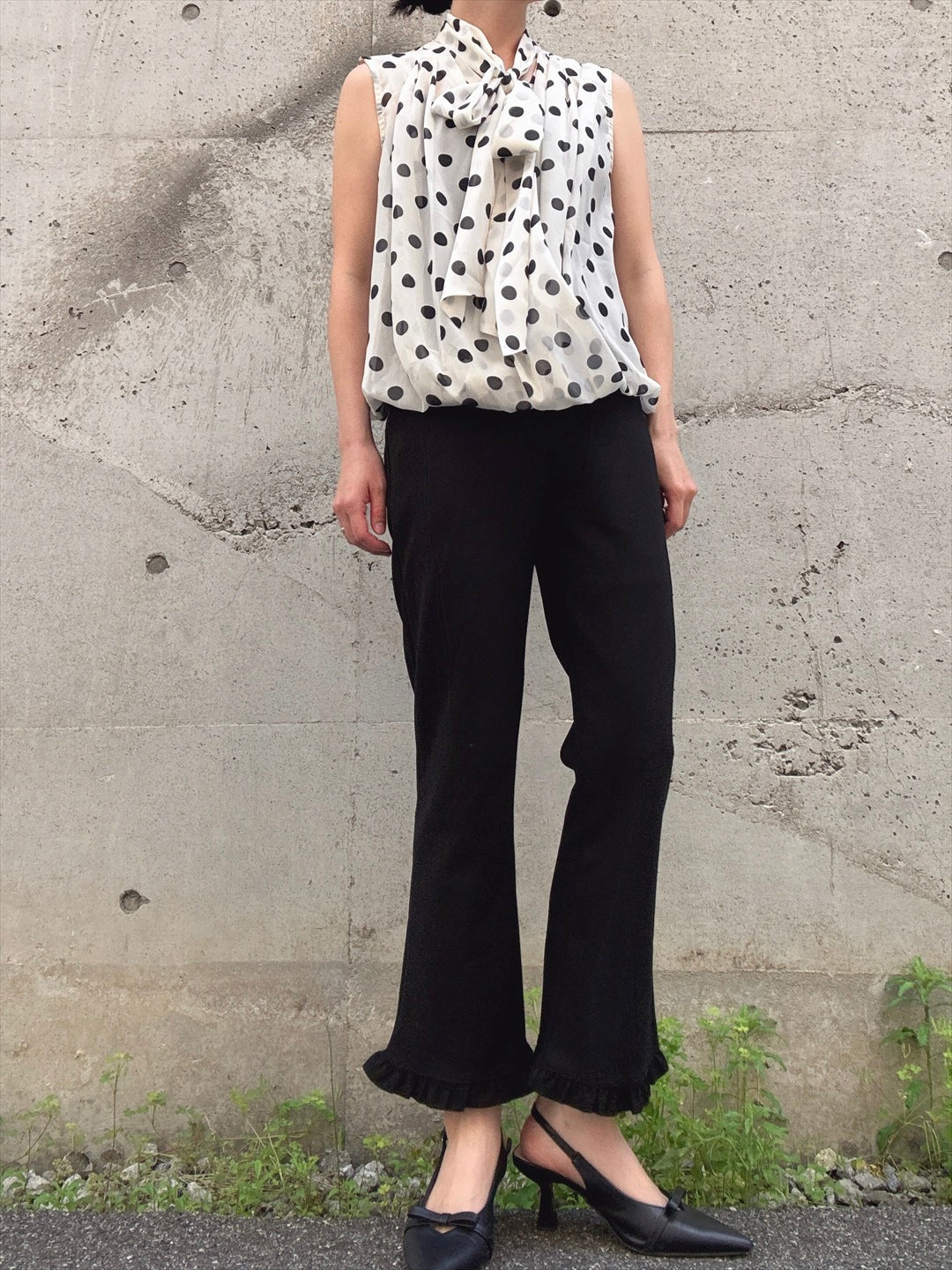 hem frillp pants