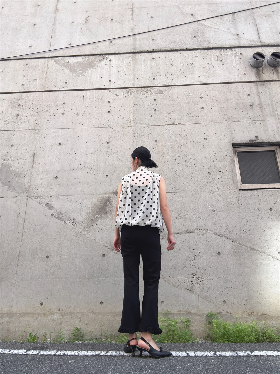 hem frillp pants
