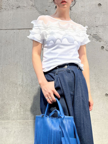 volume sheer cut and sew