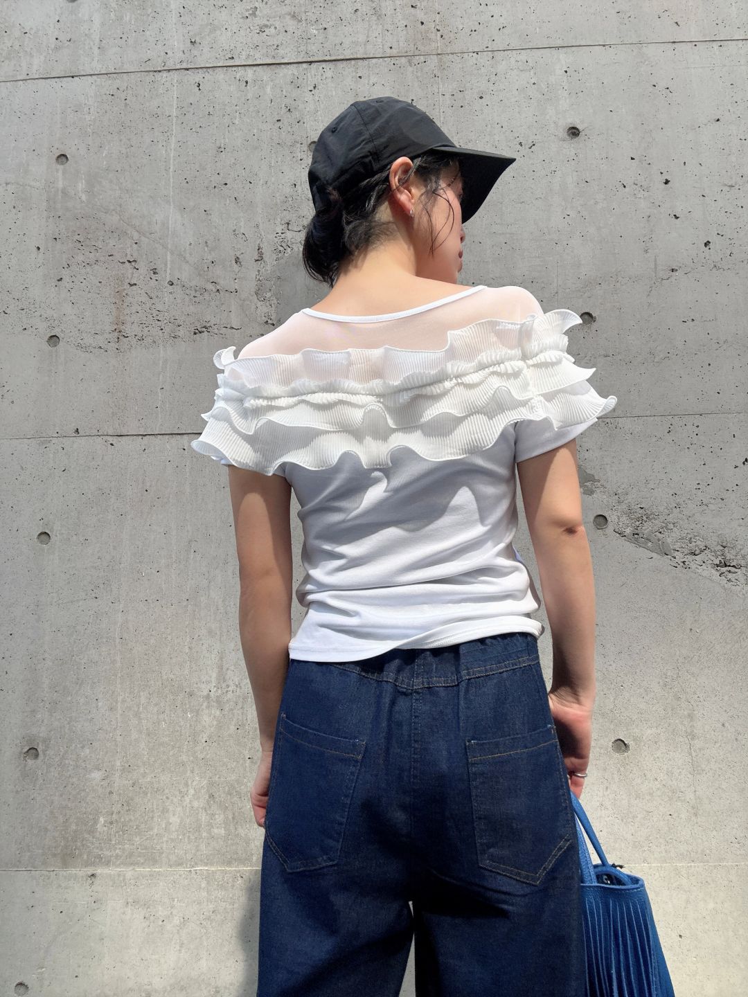 volume sheer cut and sew