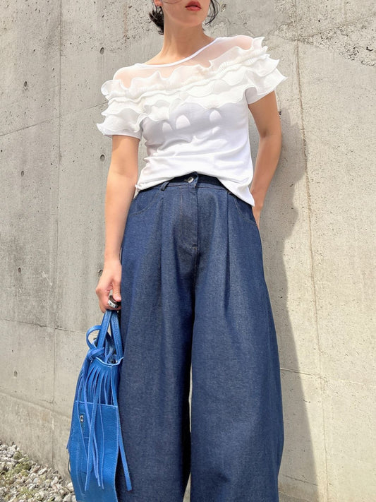 volume sheer cut and sew
