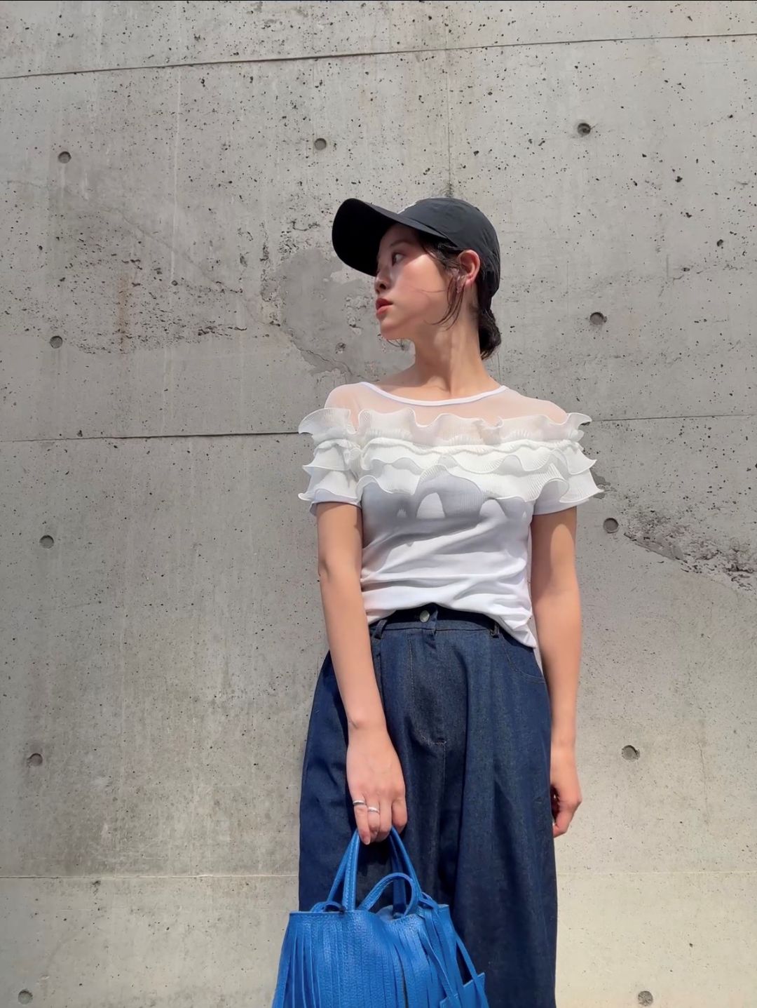 volume sheer cut and sew