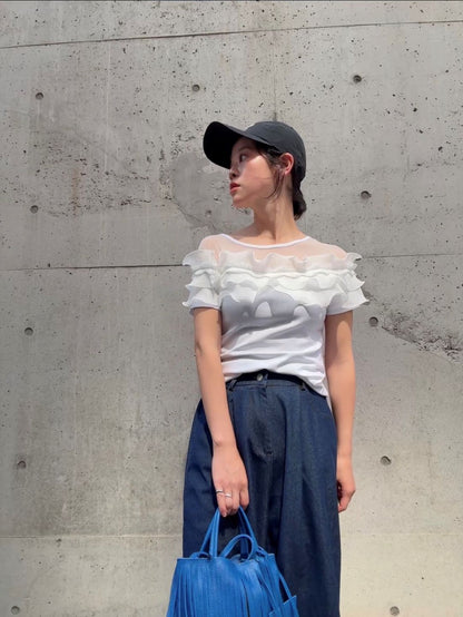 volume sheer cut and sew