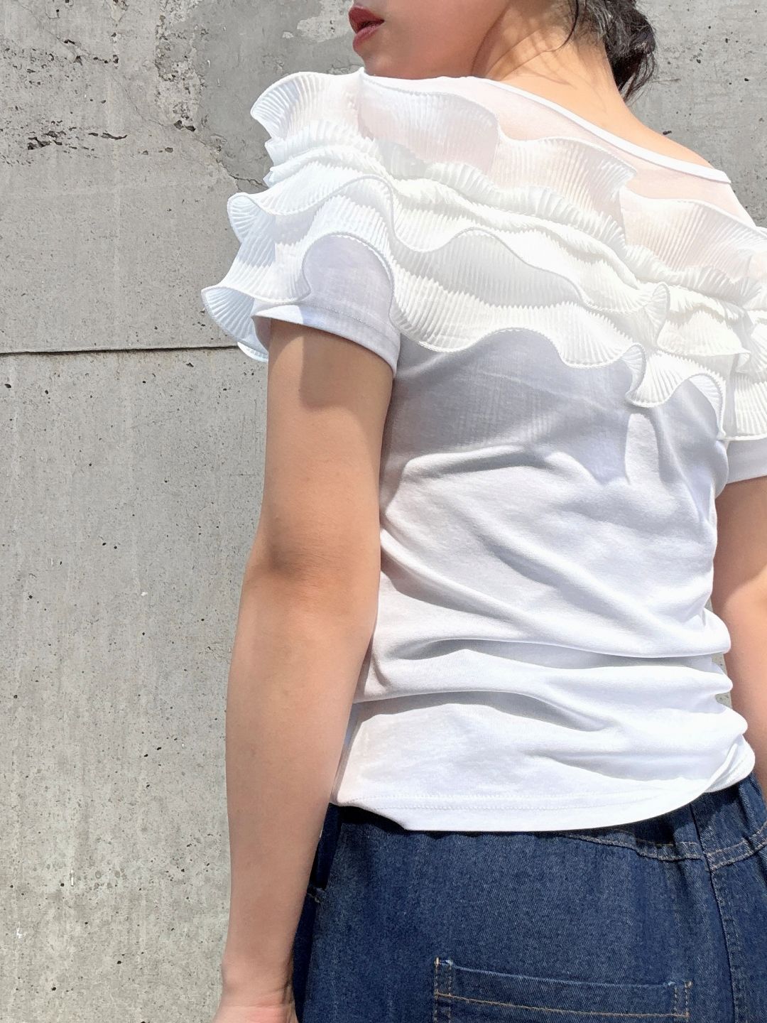 volume sheer cut and sew