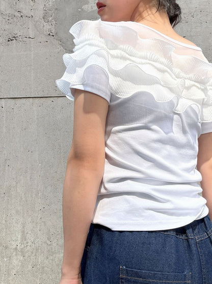 volume sheer cut and sew