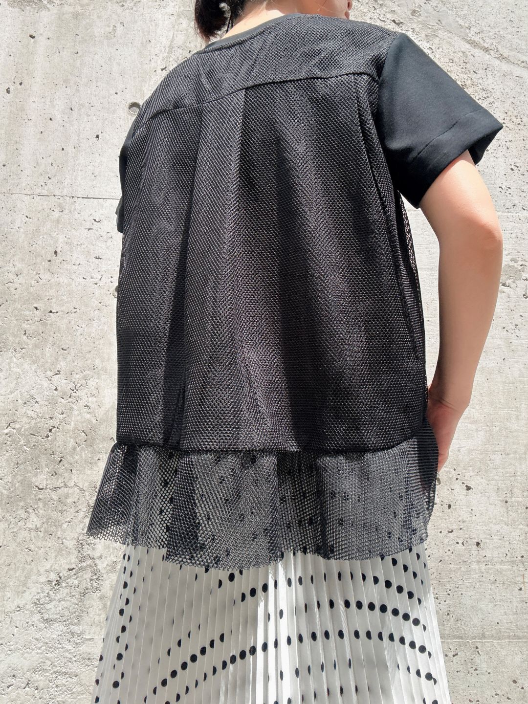 mesh style Tshirt