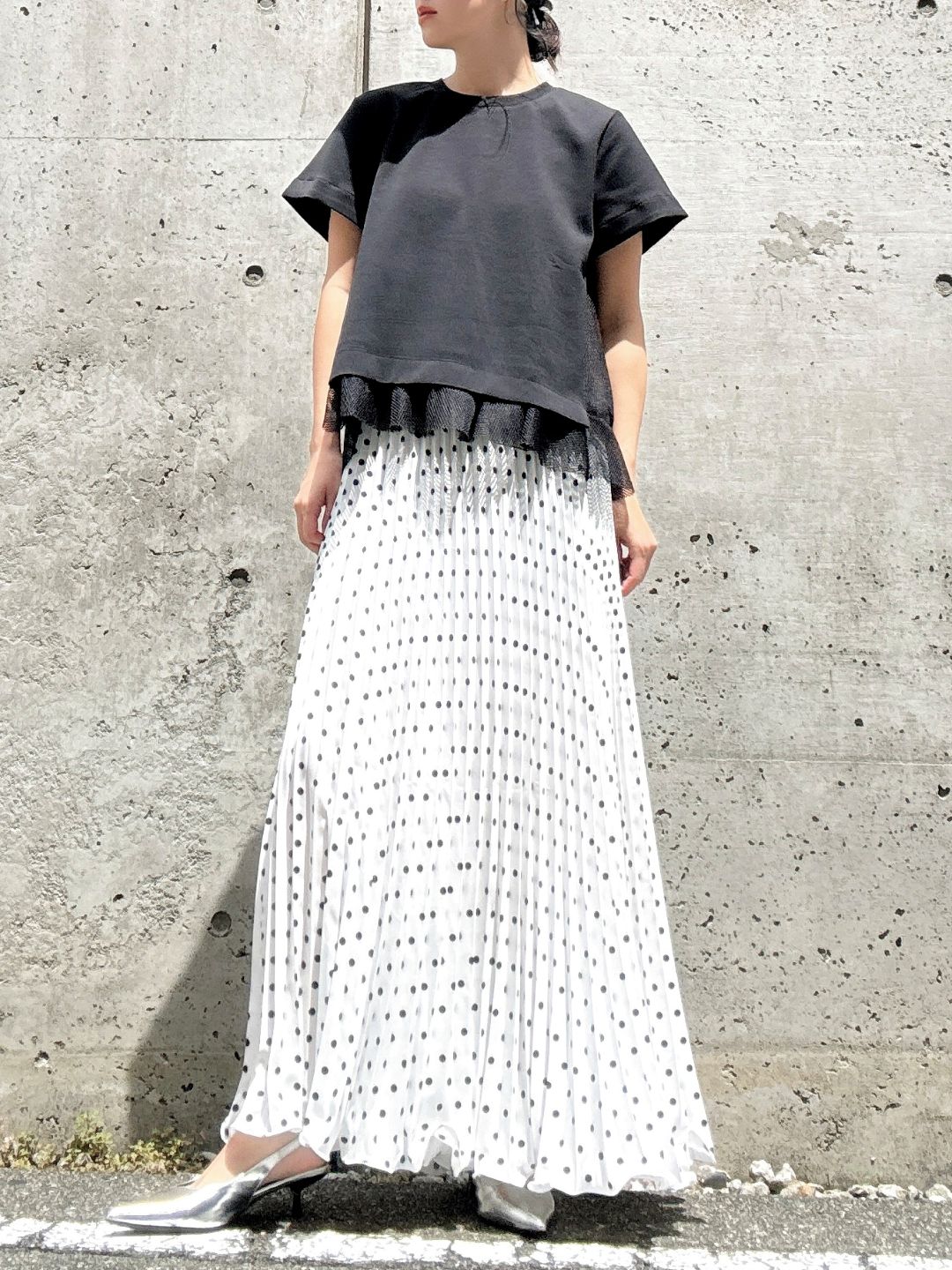 mesh style Tshirt