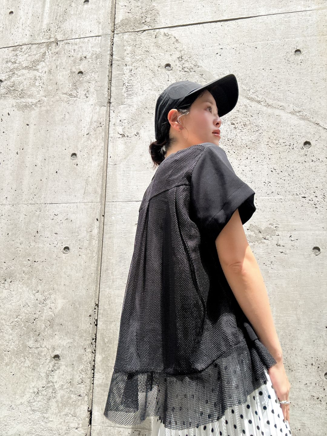 mesh style Tshirt