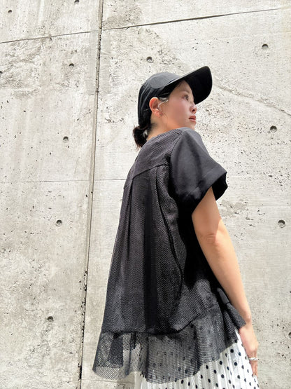 mesh style Tshirt