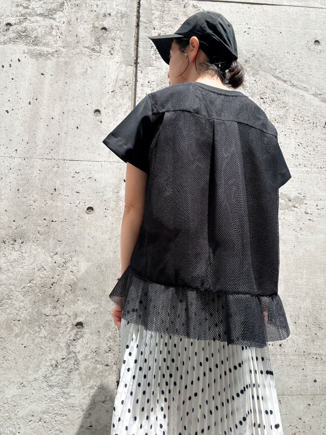 mesh style Tshirt