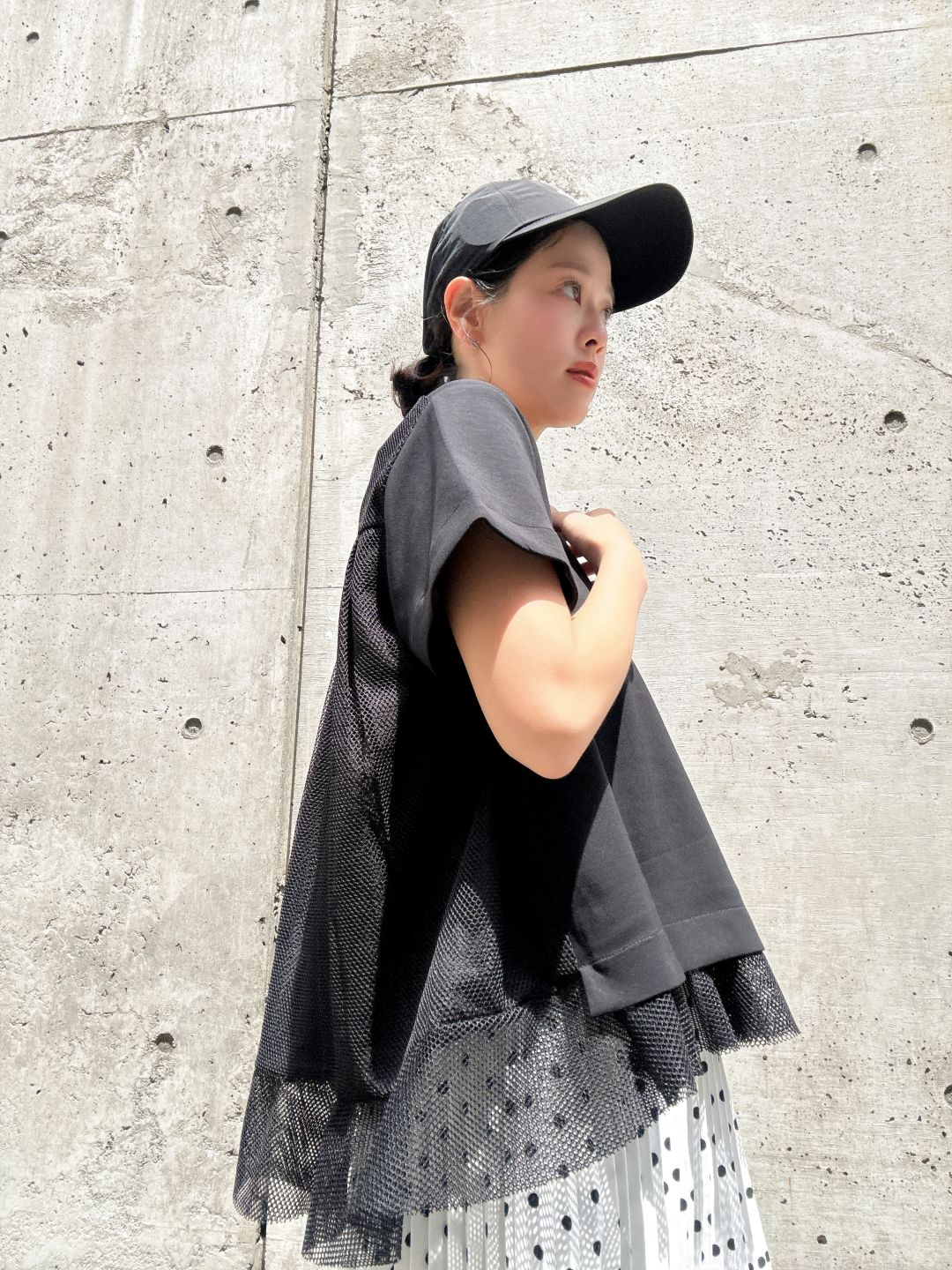 mesh style Tshirt