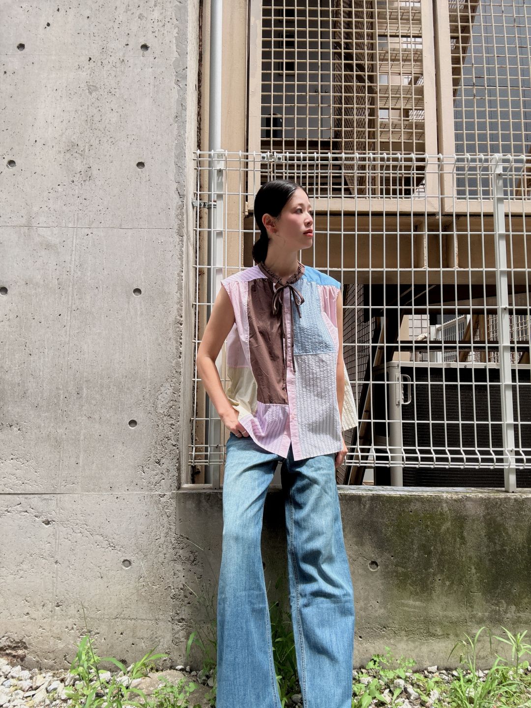 patchwork shirt