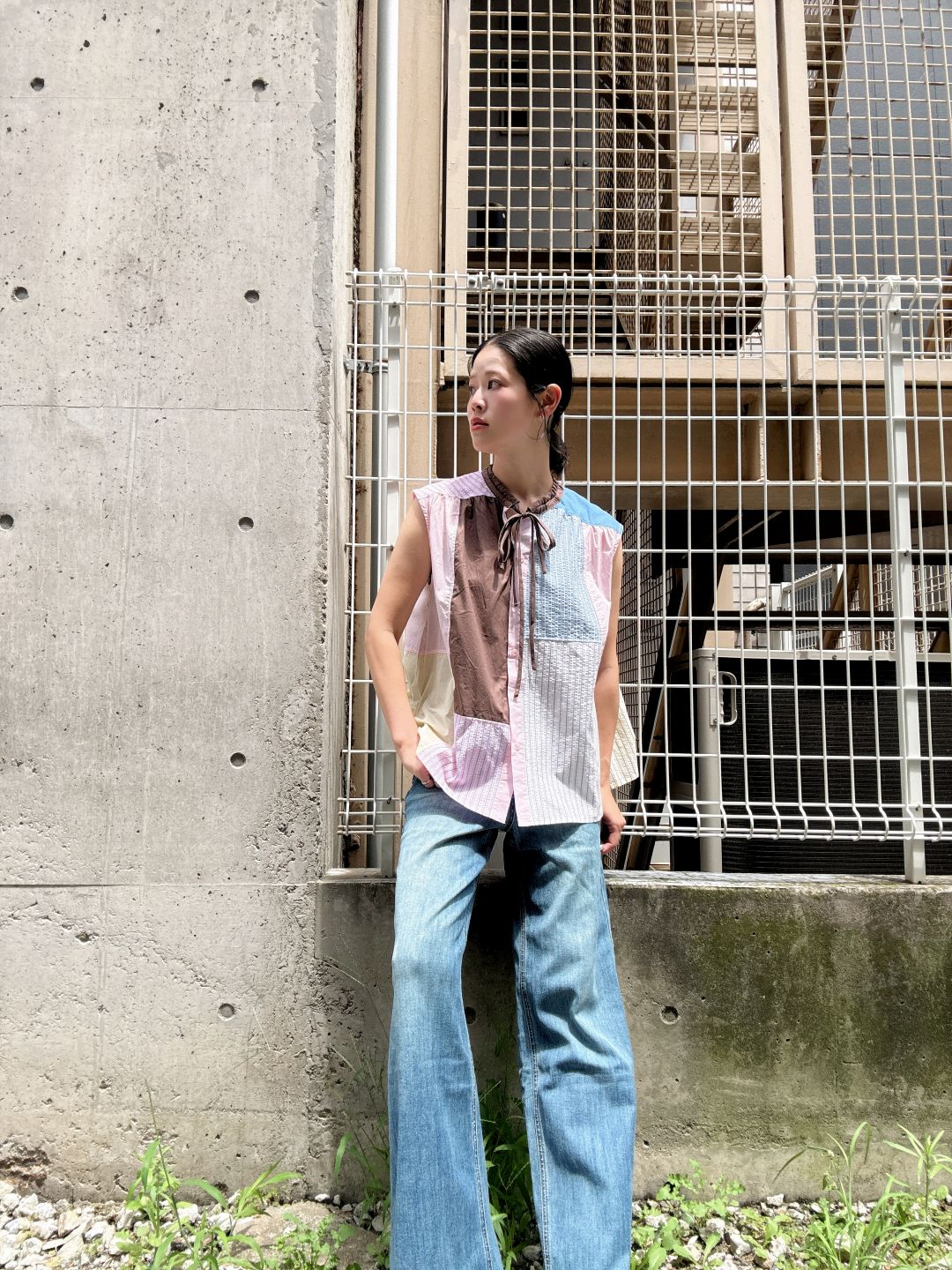 patchwork shirt