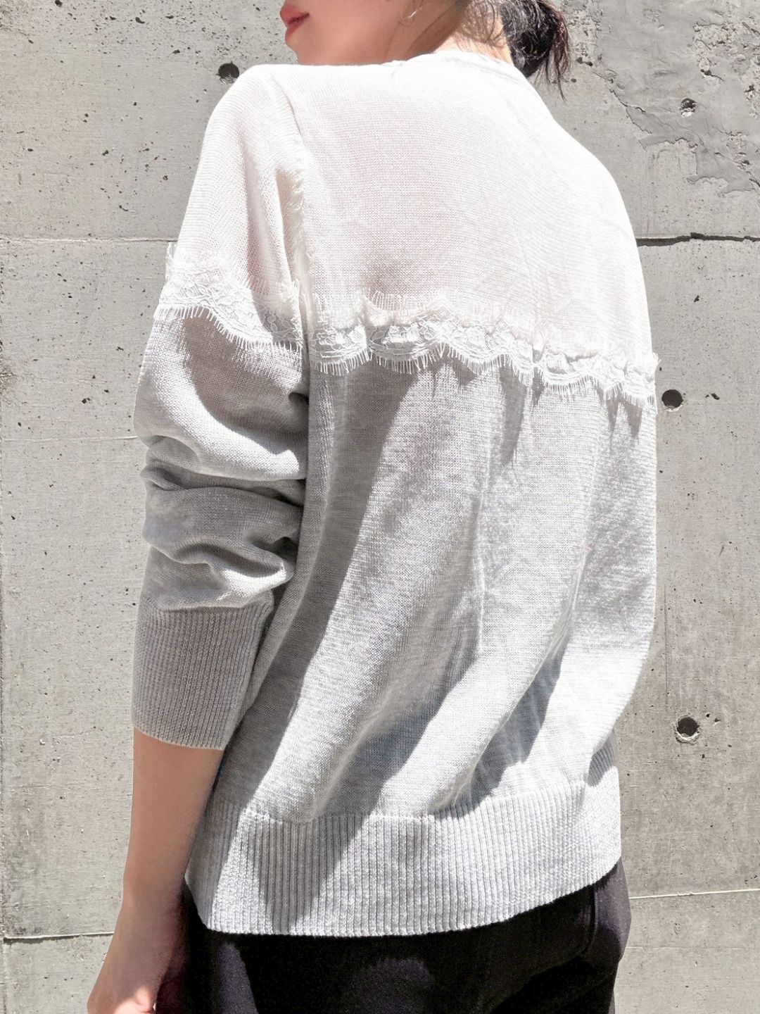 classic lace cardigan