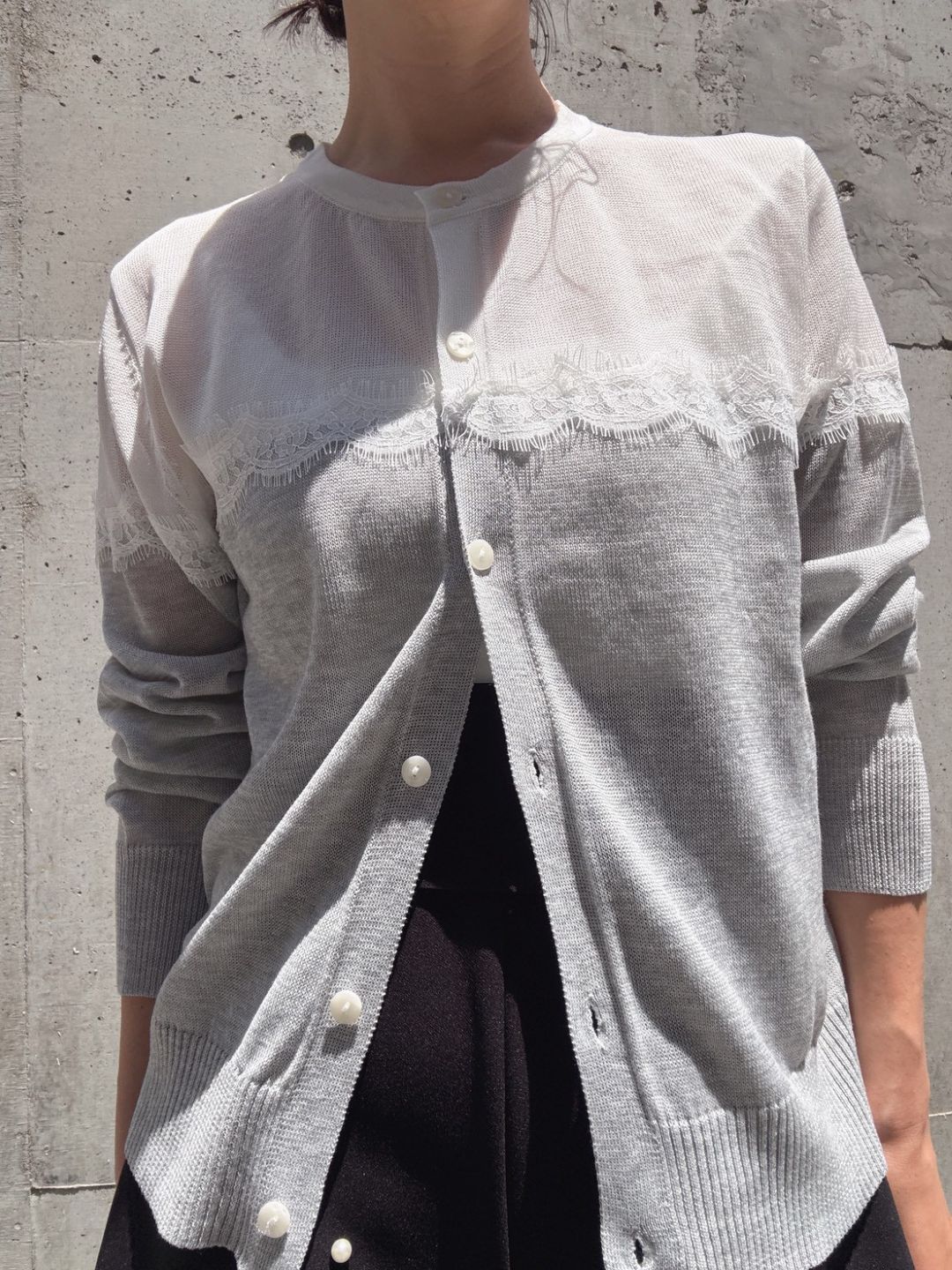 classic lace cardigan