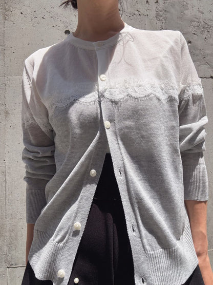 classic lace cardigan