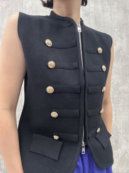 napoleon knit vest