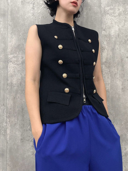 napoleon knit vest