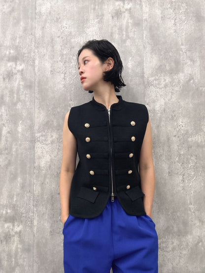 napoleon knit vest