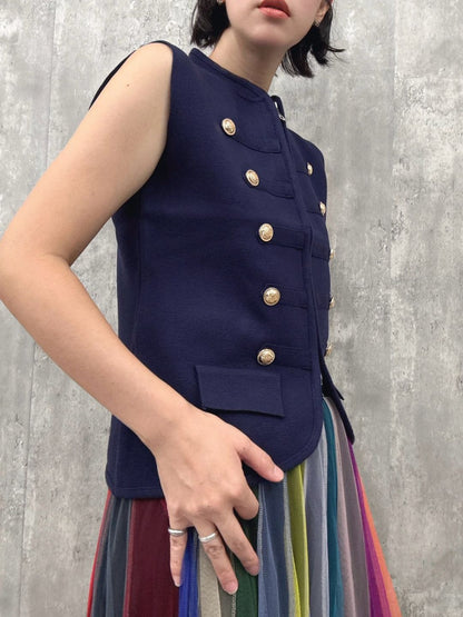 napoleon knit vest