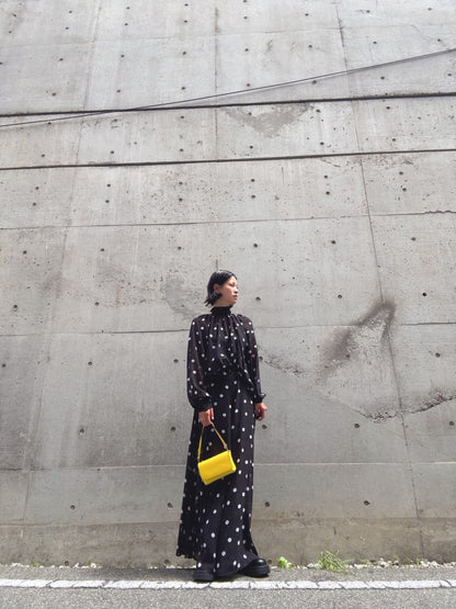 dot 2way blouse＆widepants set up