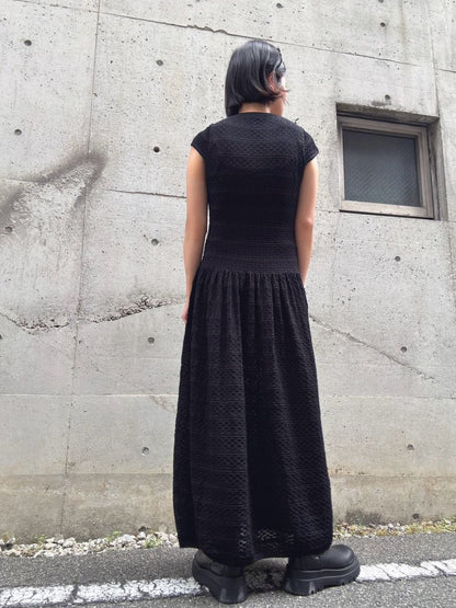 bijou button maxi one piece