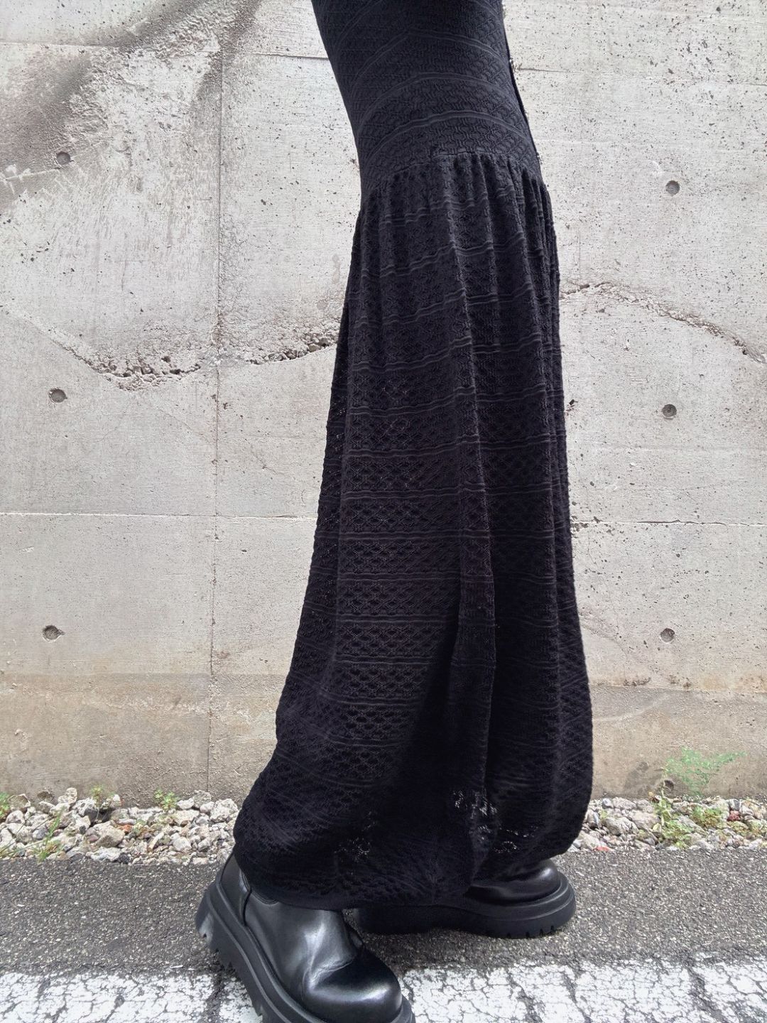 bijou button maxi one piece