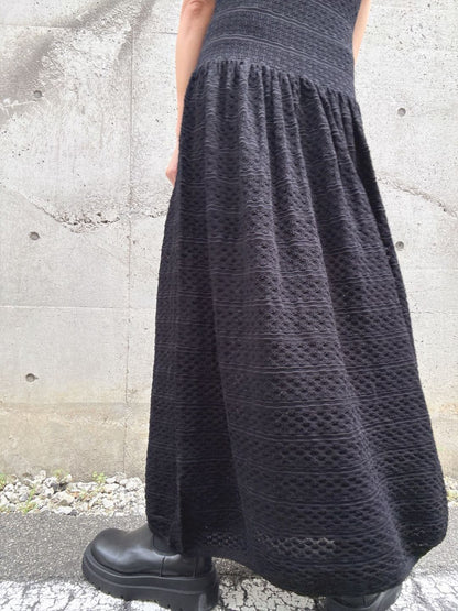 bijou button maxi one piece