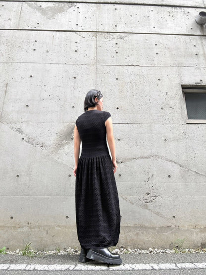 bijou button maxi one piece