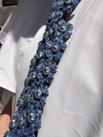 flower kuroshe necktie