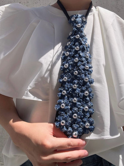 flower kuroshe necktie