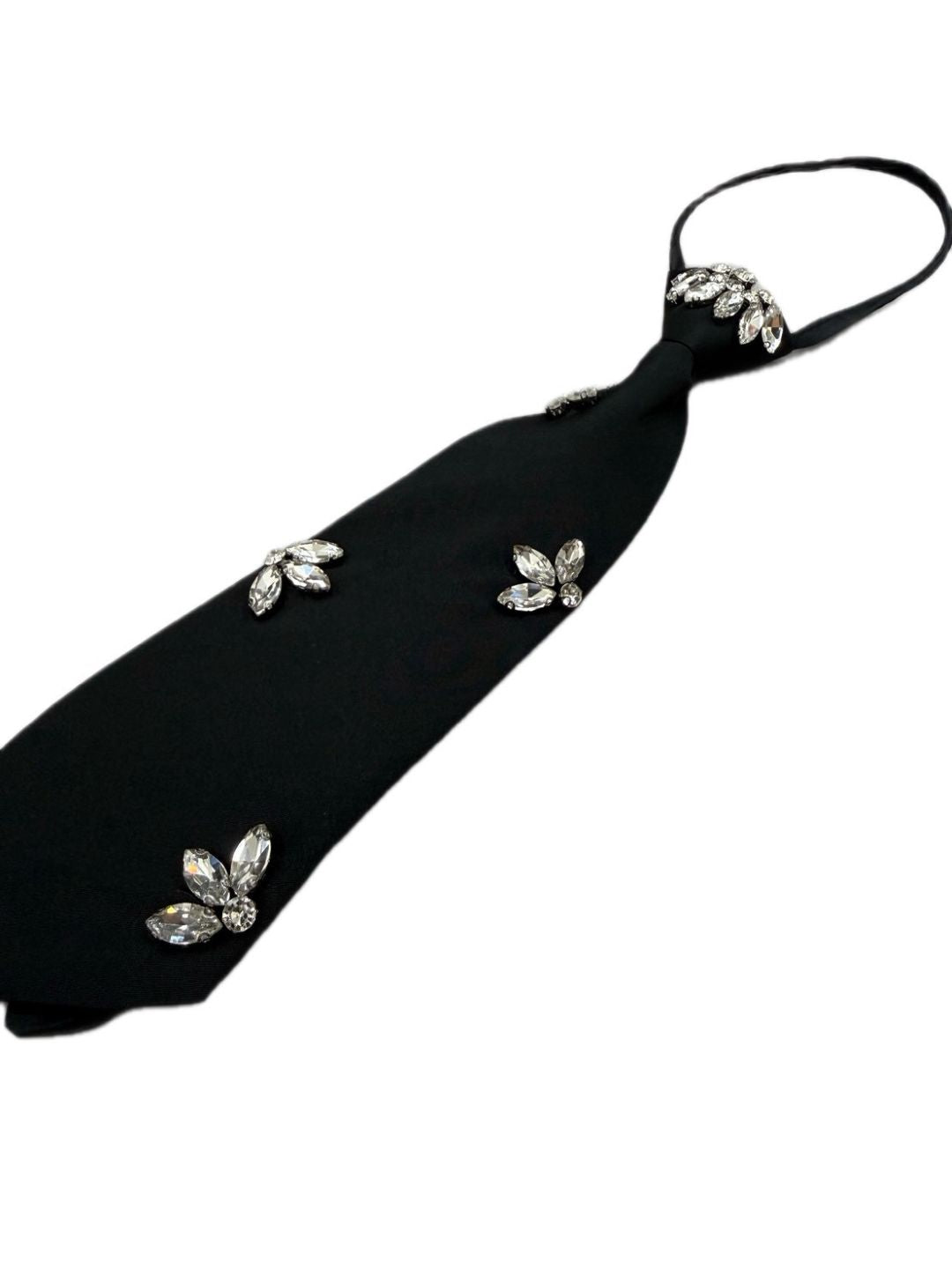flower bijou necktie