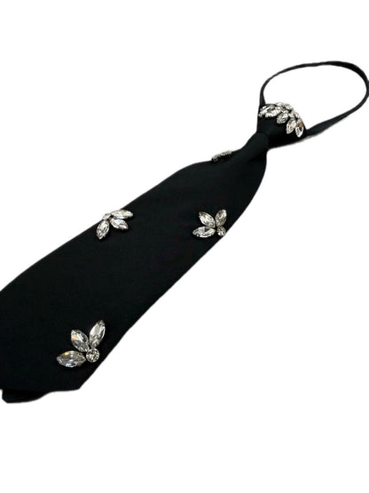 flower bijou necktie