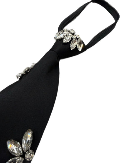 flower bijou necktie